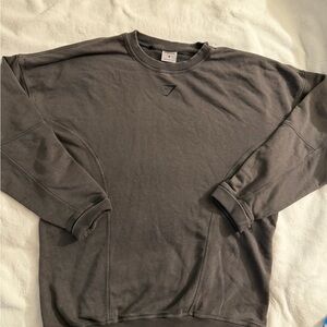 Gymshark Men's Charcoal Crewneck Sweater